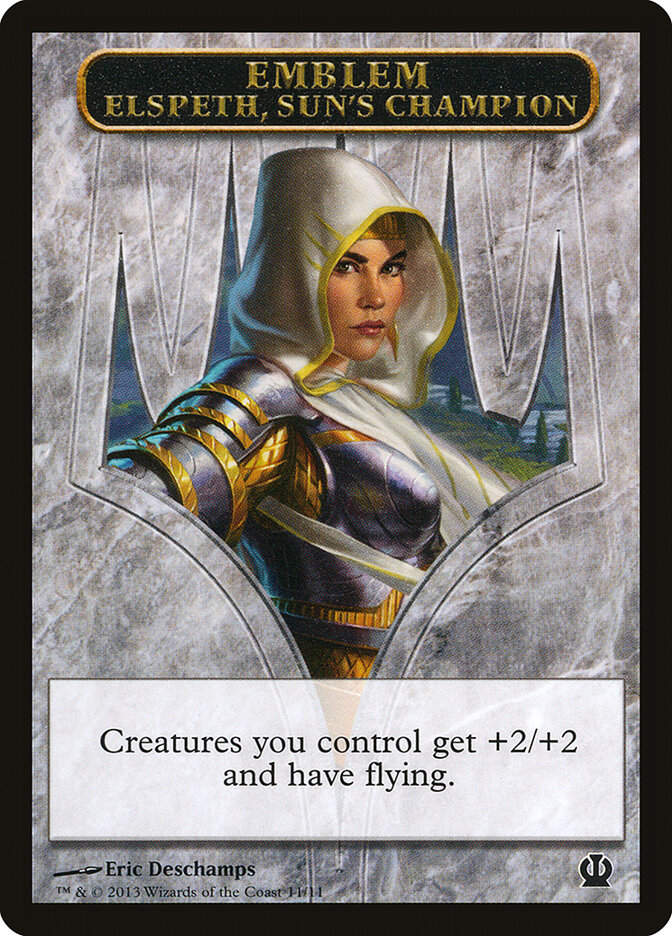 Elspeth, Sun's Champion Emblem (TTHS) (11)