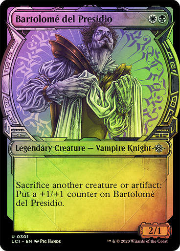 Bartolomé del Presidio (lci) / Showcase / Foil