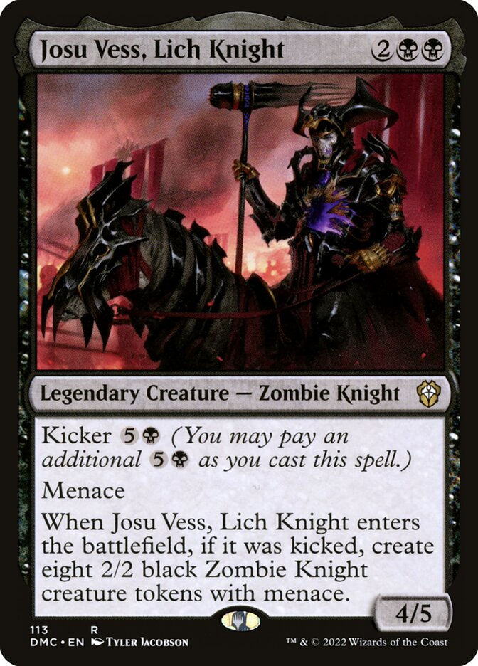 Josu Vess, Lich Knight (DMC) (113)