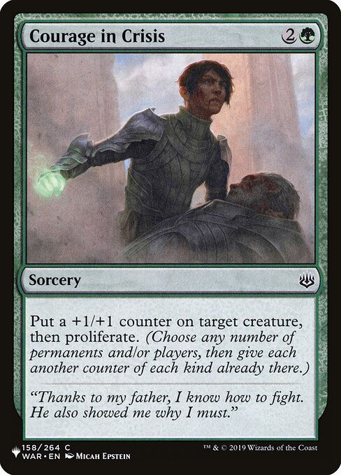 Courage in Crisis (PLST) (WAR-158)