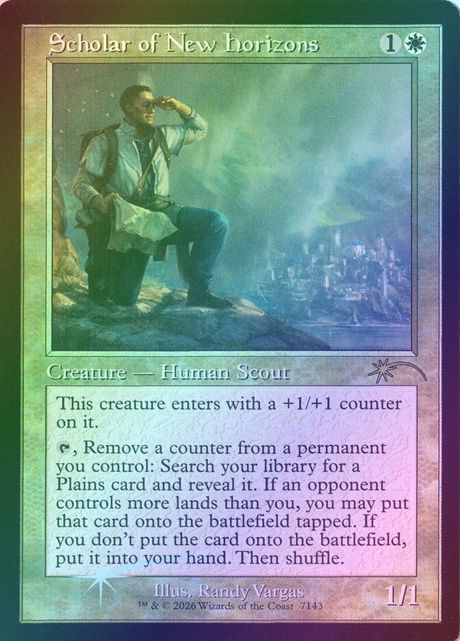 Scholar of New Horizons (SLD) (7143) / Foil