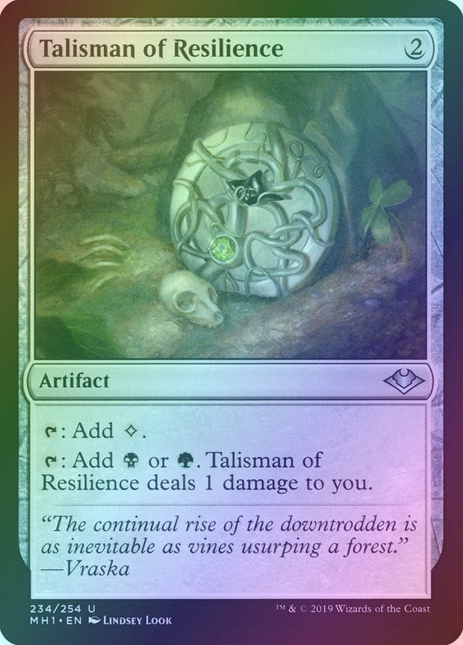 Talisman of Resilience (MH1) (234) / Foil