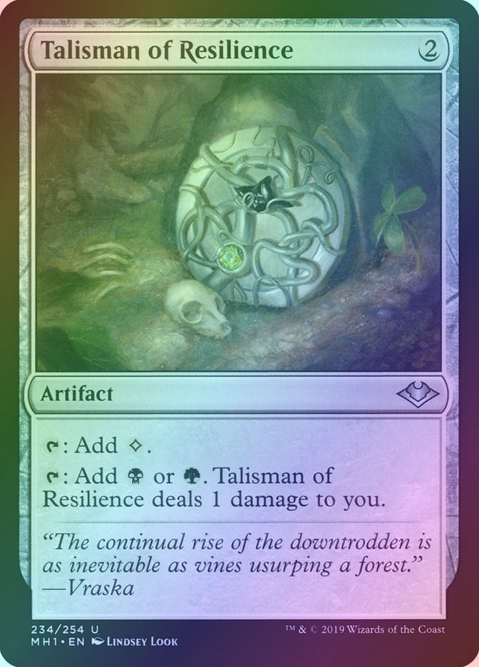 Talisman of Resilience (MH1) (234) / Foil