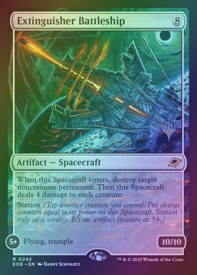 Extinguisher Battleship (PEOE) (242p) / Foil