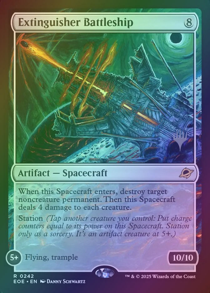 Extinguisher Battleship (PEOE) (242p) / Foil