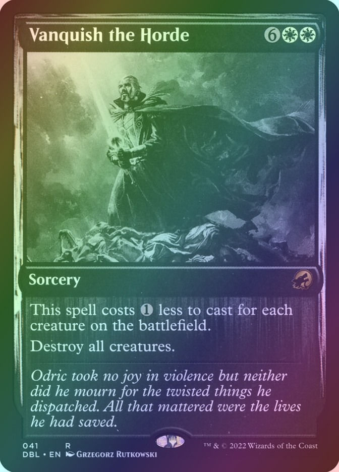 Vanquish the Horde (DBL) (41) / Foil