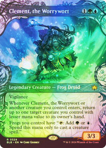 Clement, the Worrywort (blb) (329) / Showcase Foil