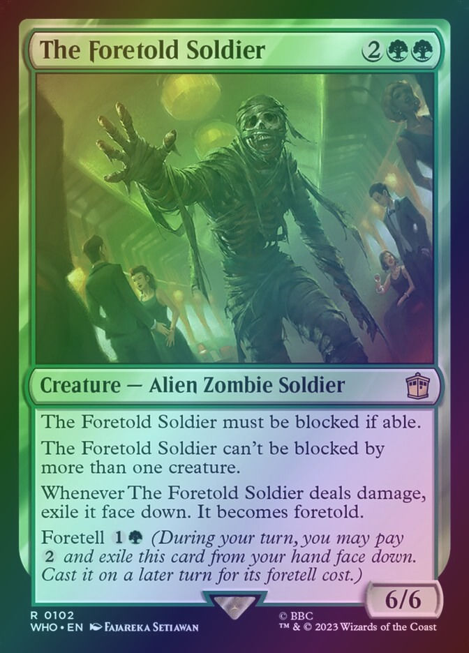 The Foretold Soldier (WHO) (102) / Foil