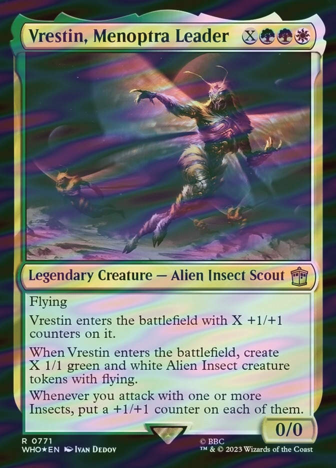 Vrestin, Menoptra Leader (WHO) (771) / Surge Foil