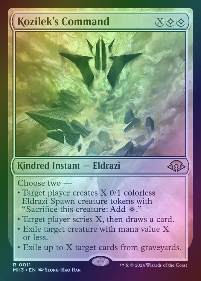 Kozilek's Command (MH3) (11) / Foil