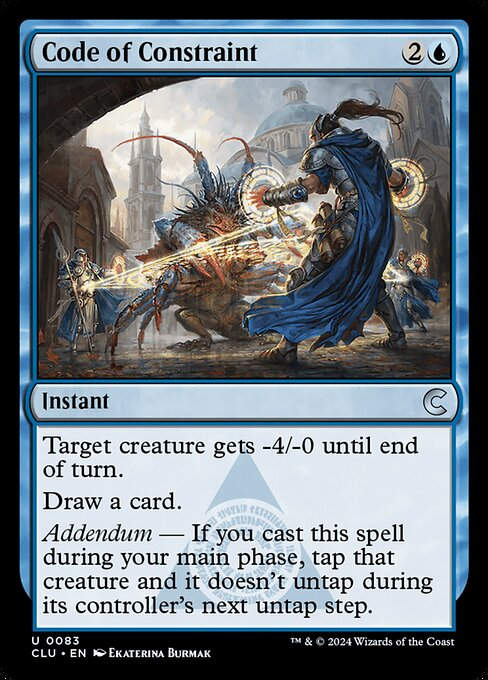 Code of Constraint (clu) (83)