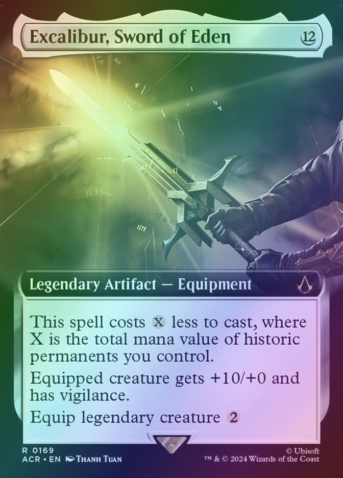 Excalibur, Sword of Eden (ACR) (169) / Extended Art / Foil