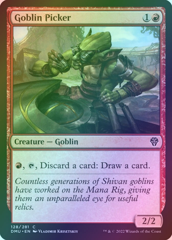 Goblin Picker (DMU) (128) / Foil
