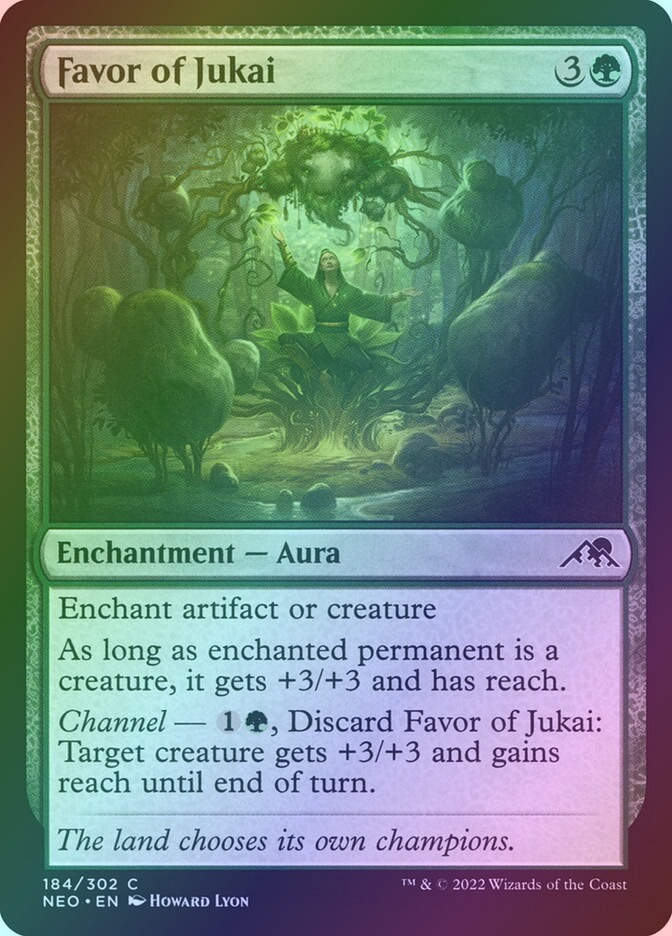 Favor of Jukai (NEO) (184) / Foil