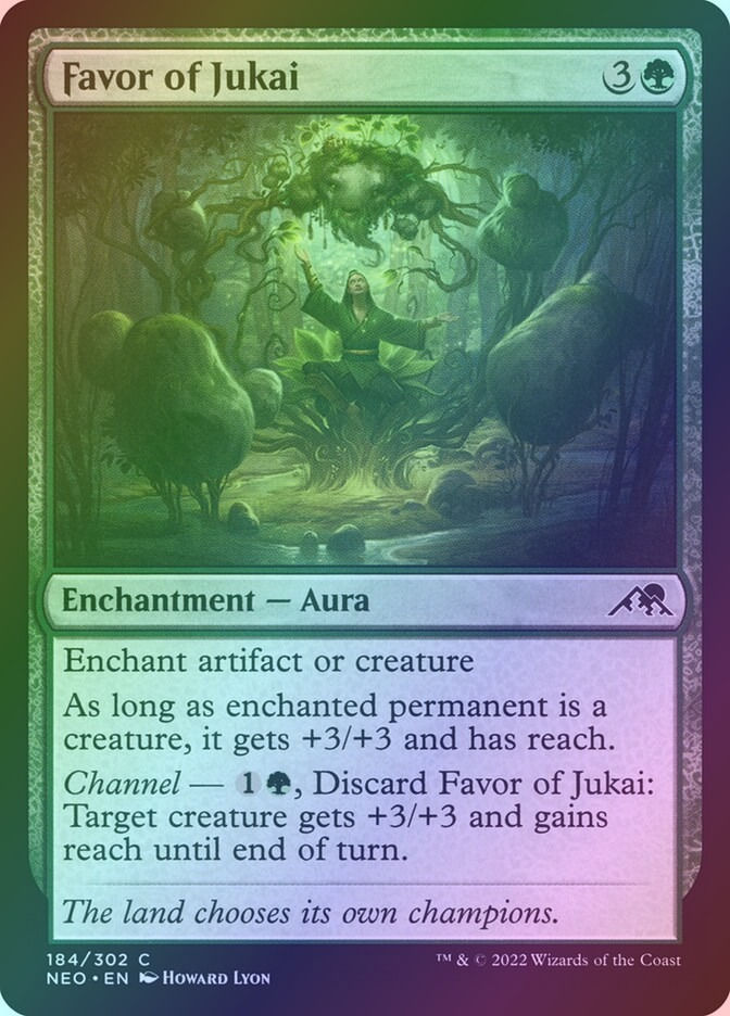 Favor of Jukai (NEO) (184) / Foil