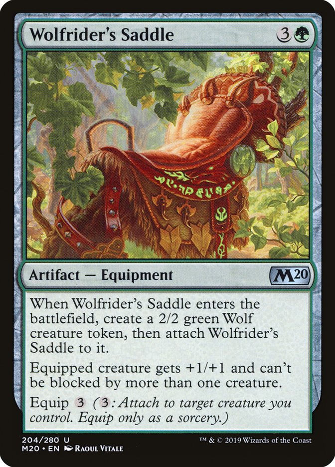 Wolfrider's Saddle (M20) (204)