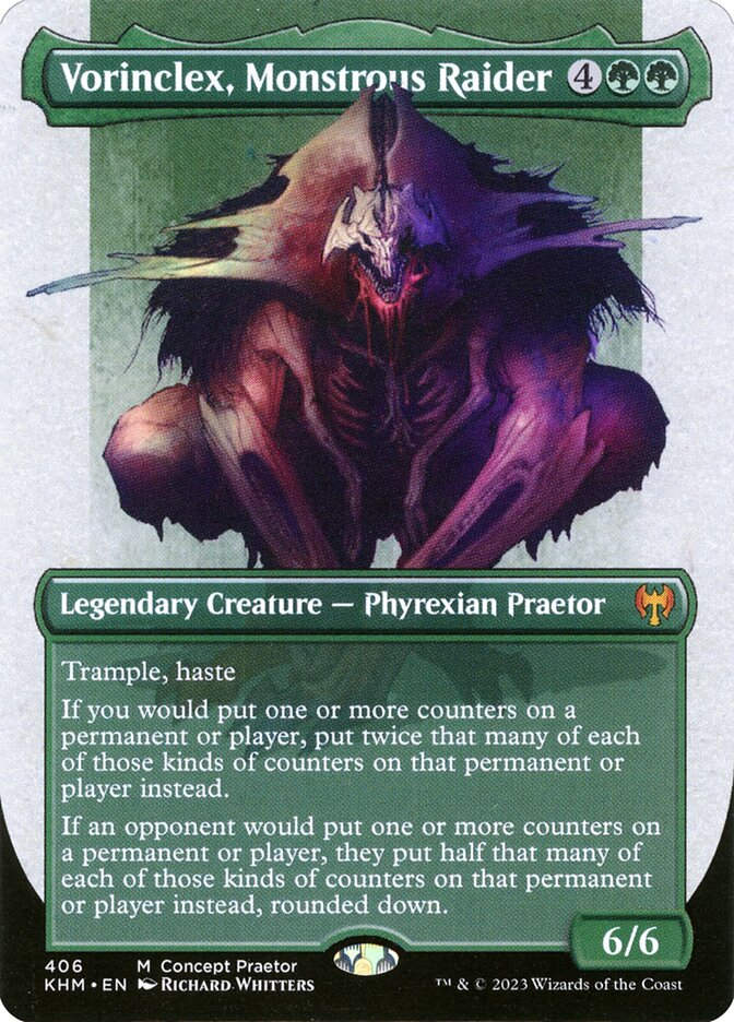 Vorinclex, Monstrous Raider (KHM) (406) / Borderless