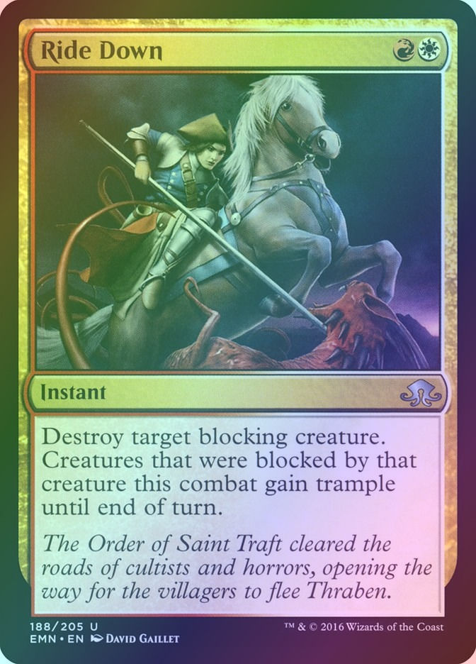 Ride Down (EMN) (188) / Foil