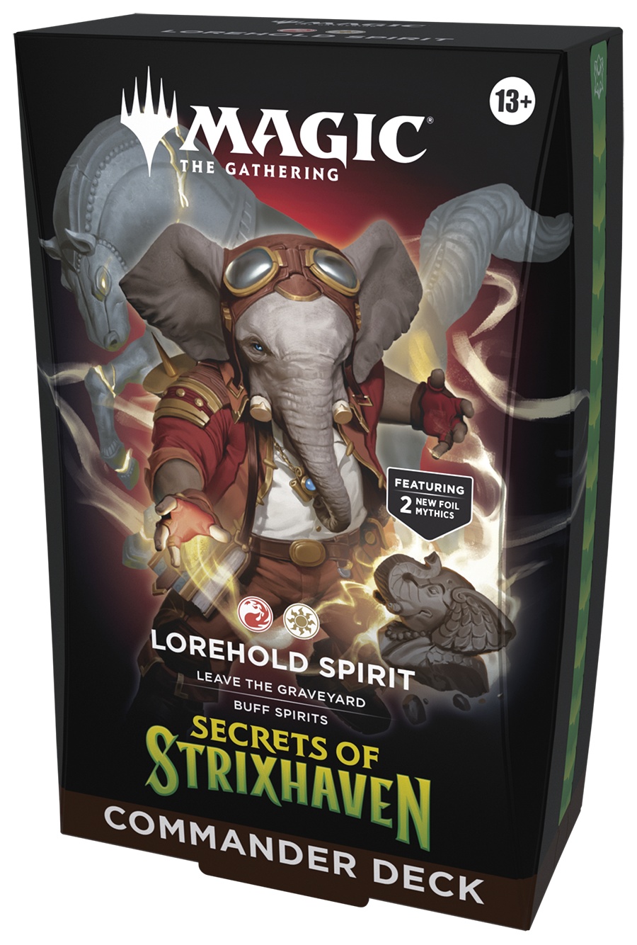 Secrets of Strixhaven Commander Deck - Lorehold Spirit — cara 2 de 2