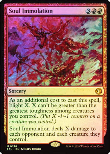 Soul Immolation (ECL) (156) / Foil