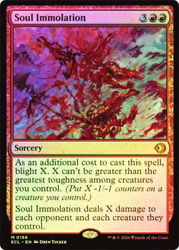 Soul Immolation (ECL) (156) / Foil