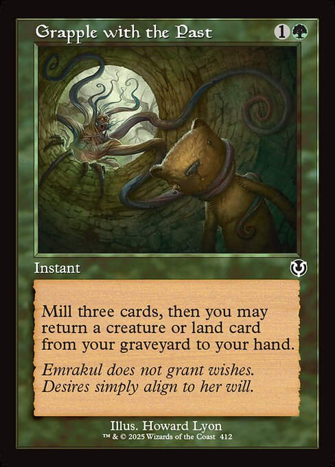 Grapple with the Past (INR) (412) / Retro Frame