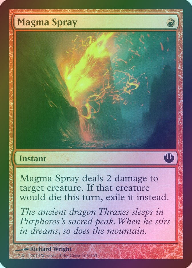 Magma Spray (JOU) (103) / Foil