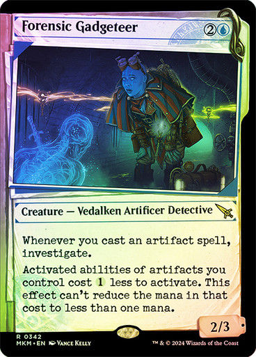 Forensic Gadgeteer (mkm) (342) / Showcase Foil