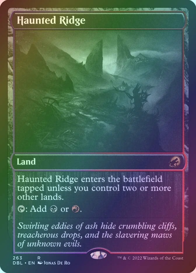 Haunted Ridge (DBL) (263) / Foil