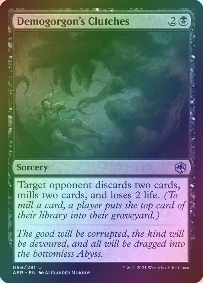 Demogorgon's Clutches (AFR) (96) / Foil