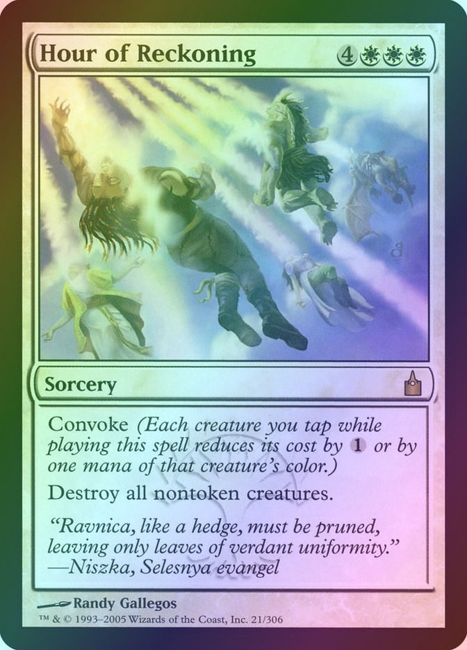 Hour of Reckoning (RAV) (21) / Foil