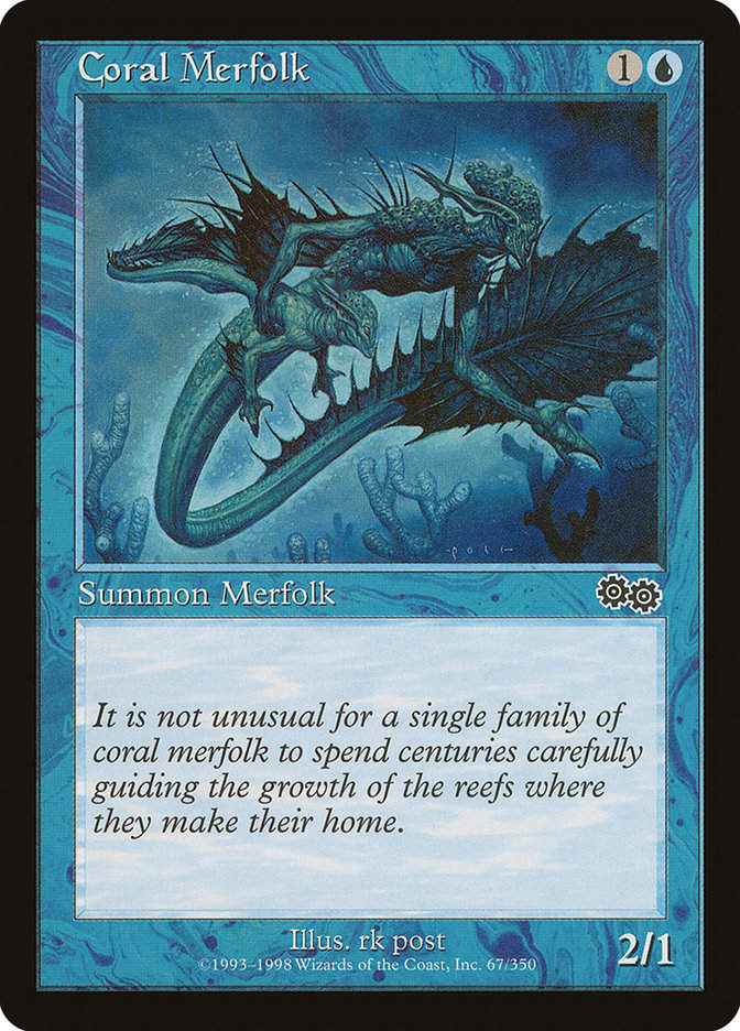 Coral Merfolk (USG) (67)