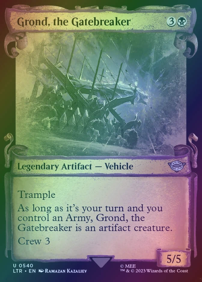 Grond, the Gatebreaker (LTR) (540) / Showcase / Foil