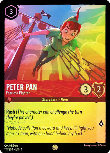 Peter Pan - Fearless Fighter (LOR_TFC) / Foil