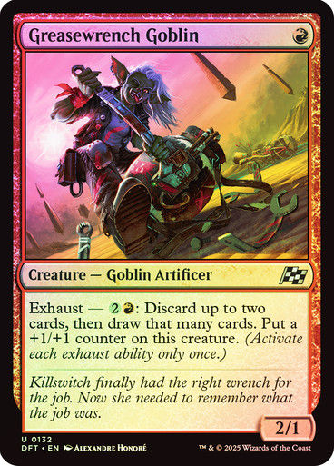 Greasewrench Goblin (DFT) (132) / Foil