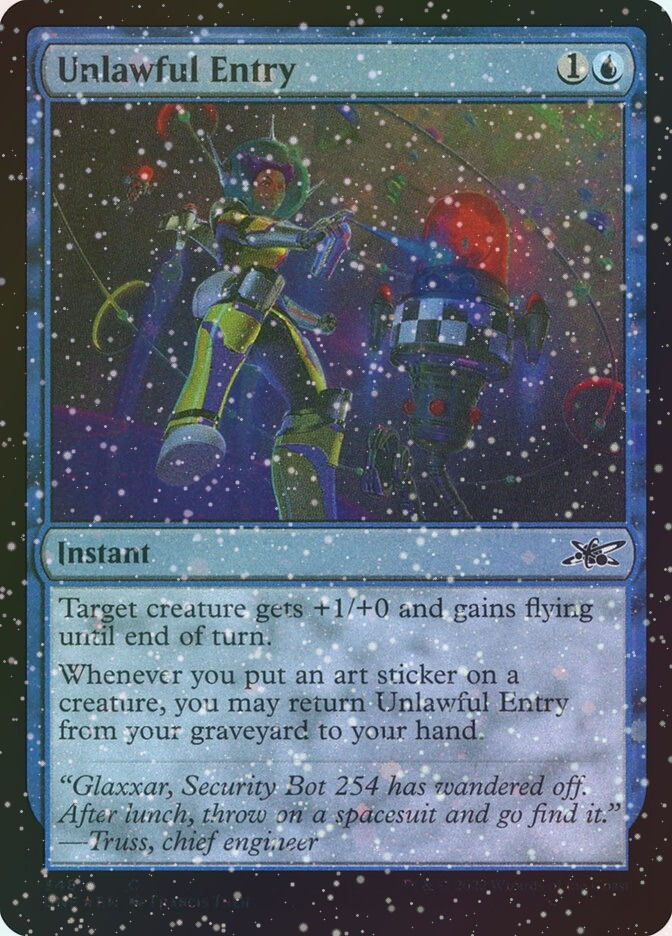 Unlawful Entry (UNF) (348) / Galaxy Foil