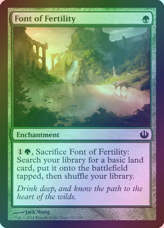 Font of Fertility (JOU) (123) / Foil