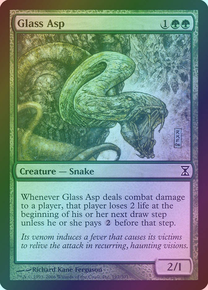 Glass Asp (TSP) (197) / Foil