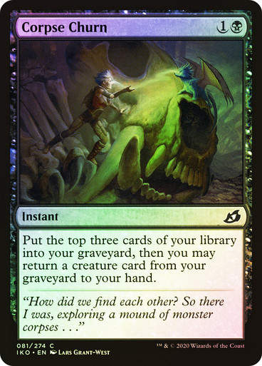 Corpse Churn (IKO) (81) / Foil