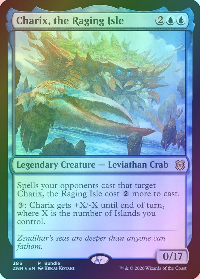 Charix, the Raging Isle (ZNR) (386) / Foil
