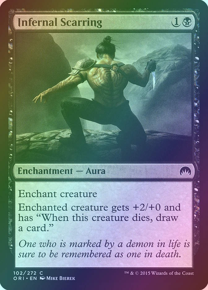 Infernal Scarring (ORI) (102) / Foil