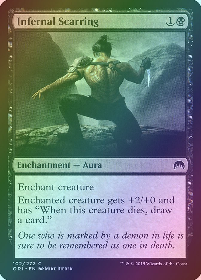 Infernal Scarring (ORI) (102) / Foil