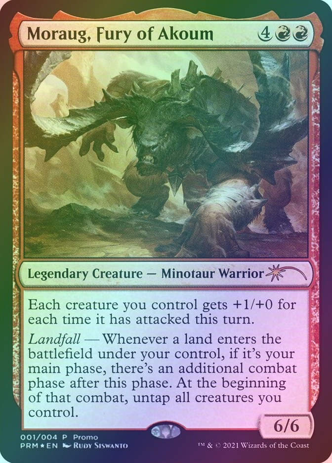 Moraug, Fury of Akoum (PL21) (1) / Foil