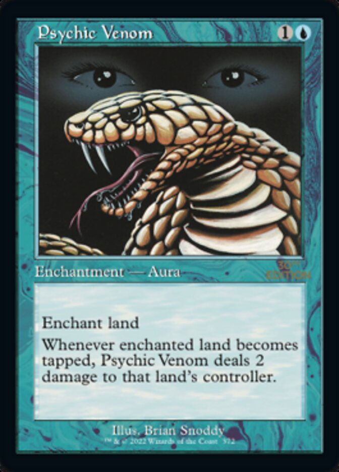 Psychic Venom (30a) / Retro Frame