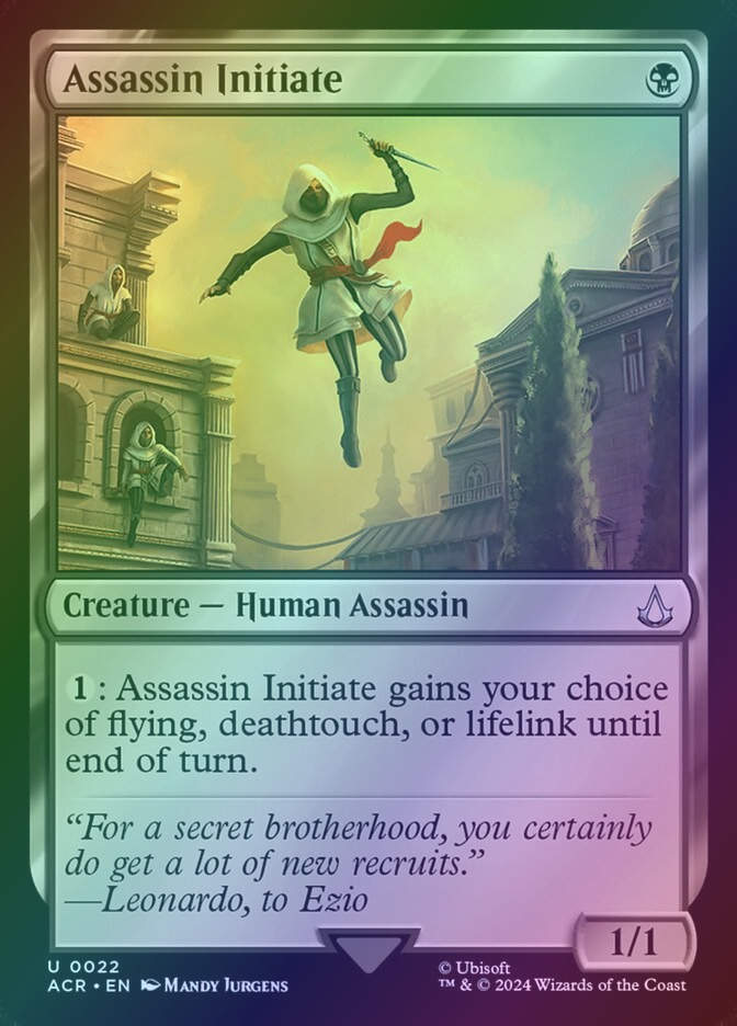 Assassin Initiate (ACR) (22) / Foil