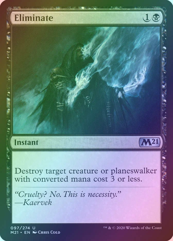 Eliminate (M21) (97) / Foil