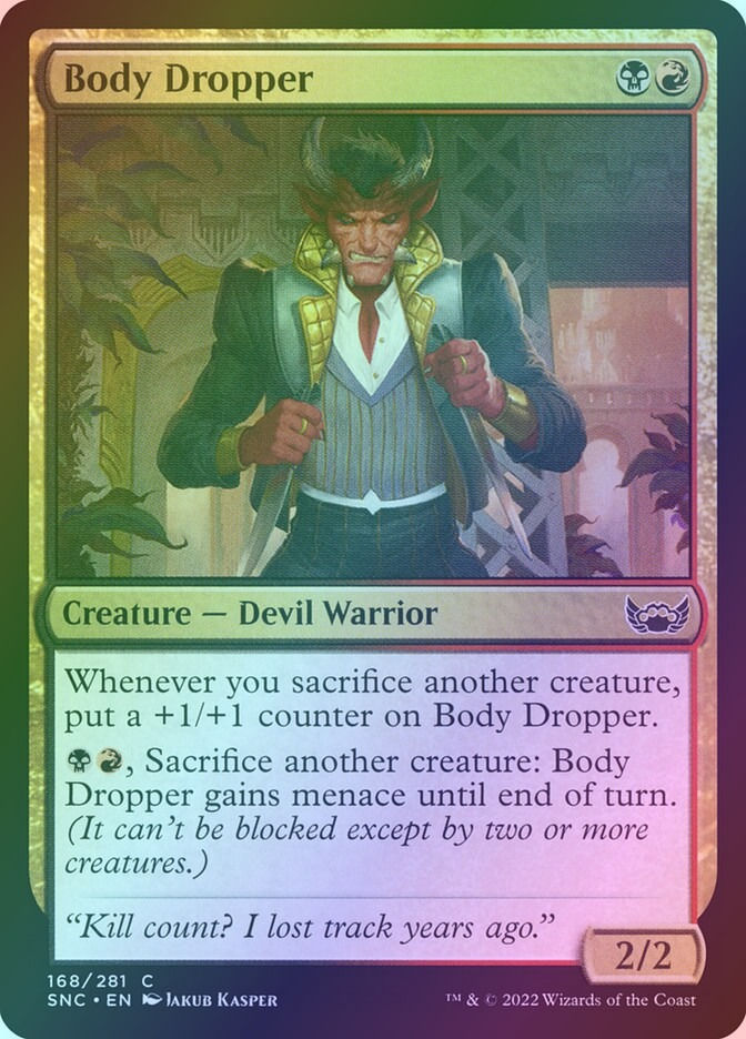 Body Dropper (SNC) (168) / Foil