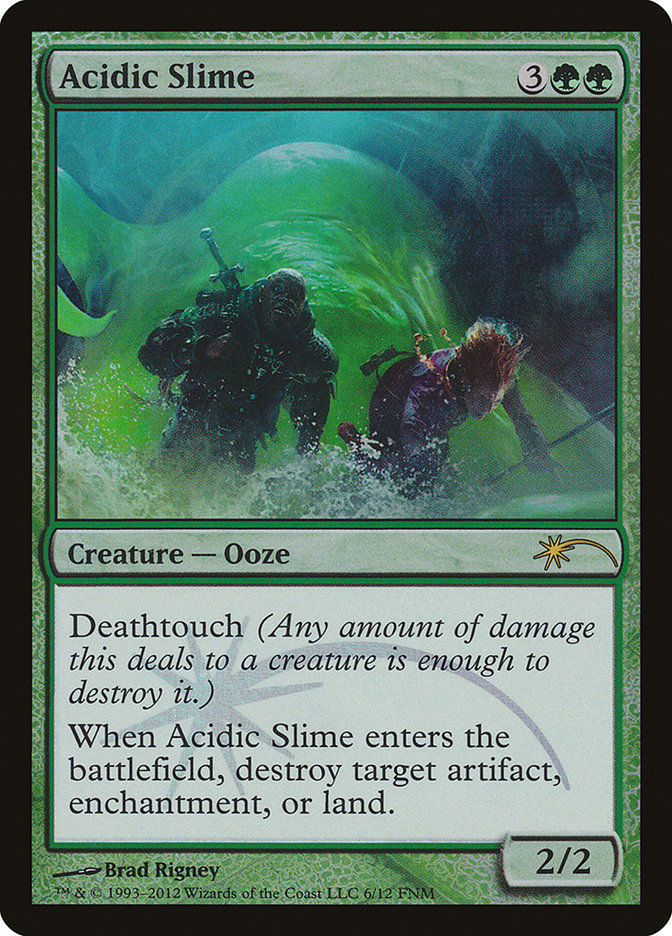 Acidic Slime (f12) / FNM Promo Foil