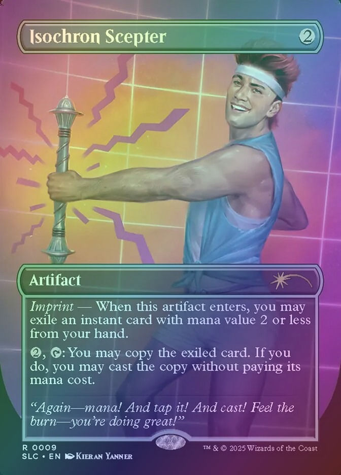 Isochron Scepter (SLC) (9) / Borderless / Foil