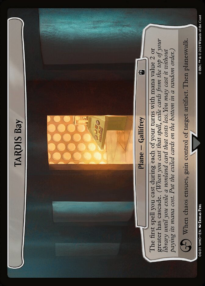 TARDIS Bay (WHO) (601) / Planar Cards